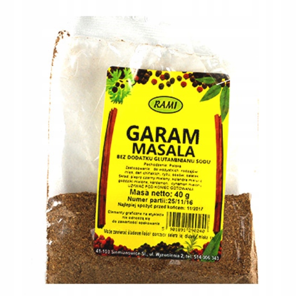 Garam Masala 40g | Rami