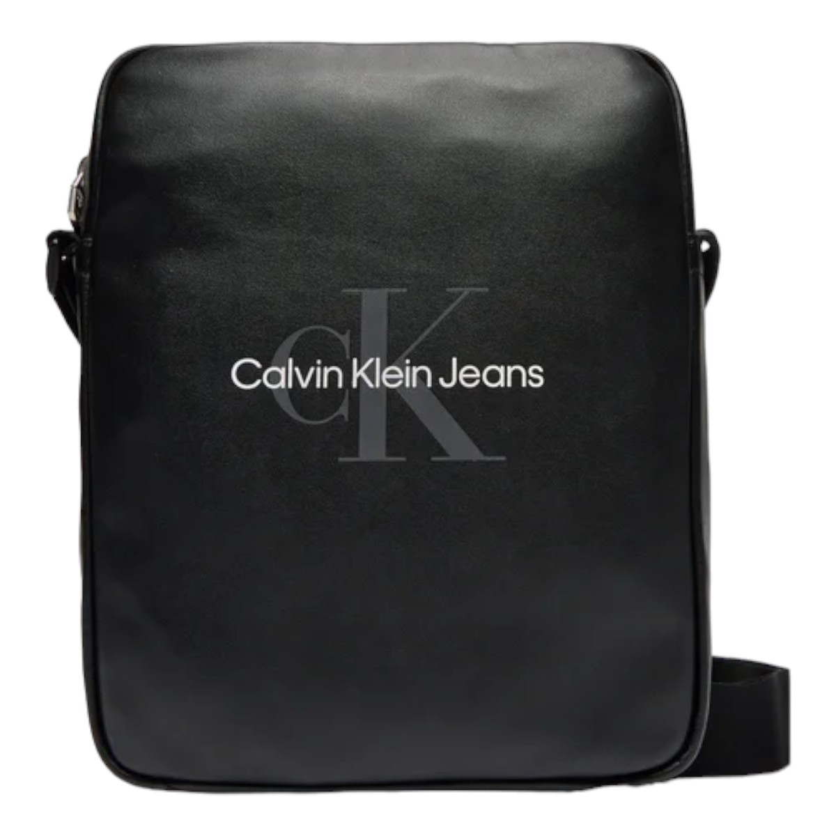 Calvin Klein Taška Kabelka Přes Rameno Monogram Soft REPORTER22 Černá