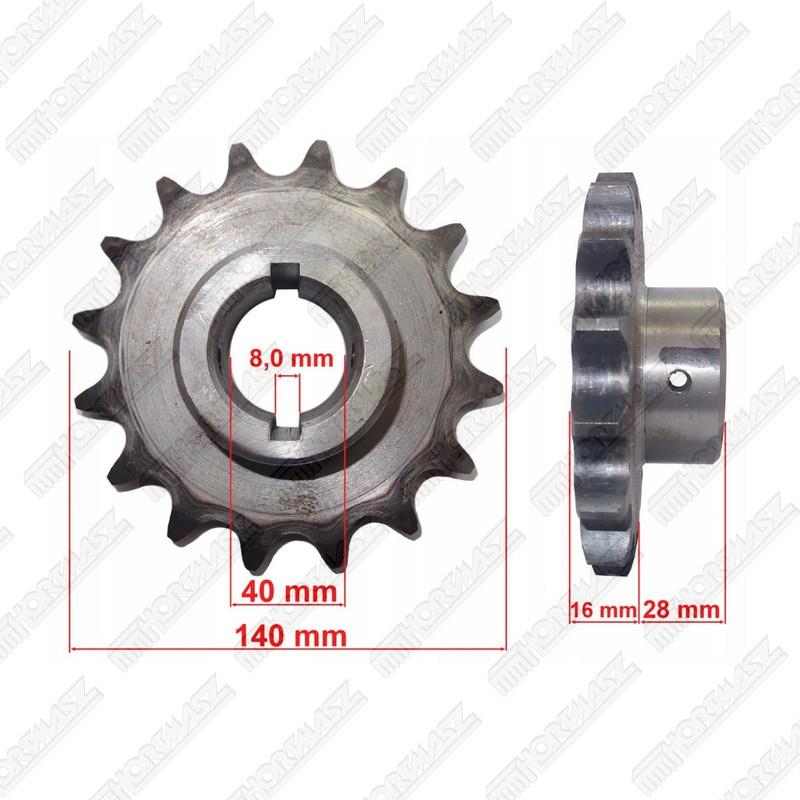 Reťazové Koleso RZ-3 Hortmasz