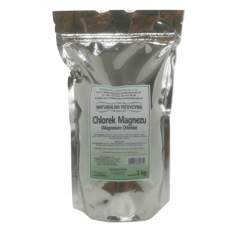 

Chlorek Magnezu Do Kąpieli 1kg Naturalna Medycyna