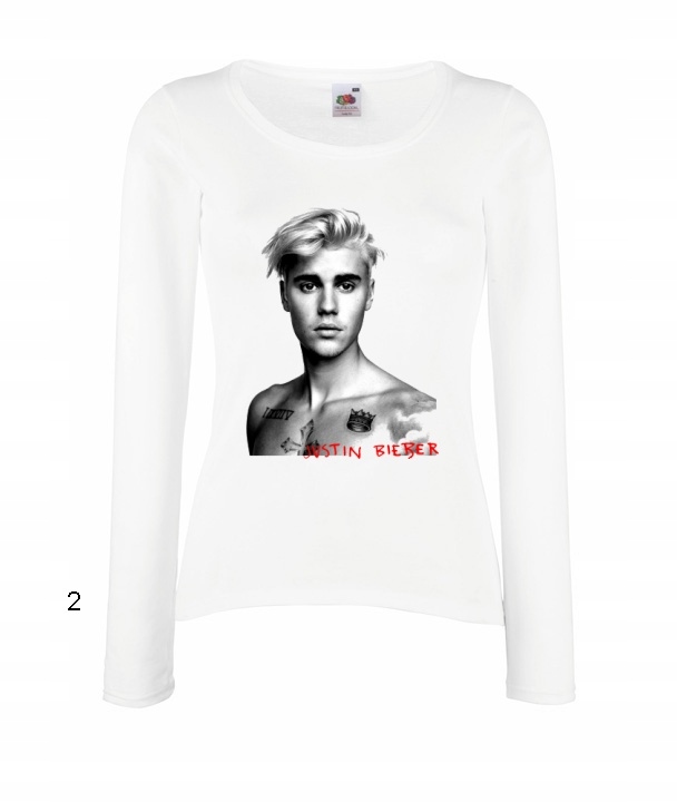 

Bluzka Damska Wzory Justin Bieber Biber