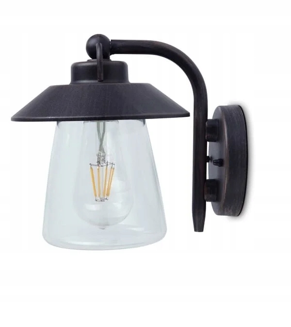 Venkovní svítidlo Cate z rezavého hliníku IP44 bez žárovky Lutec