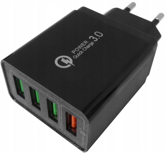 

Szybka Ładowarka Sieciowa 4x Usb Quick Charge 3.0