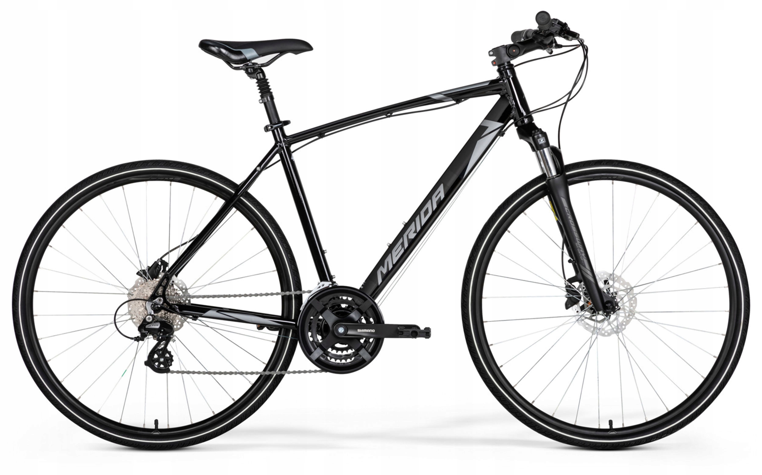 Rower crossowy Merida Crossway 15 rama 52 cm koło 28 " czarny