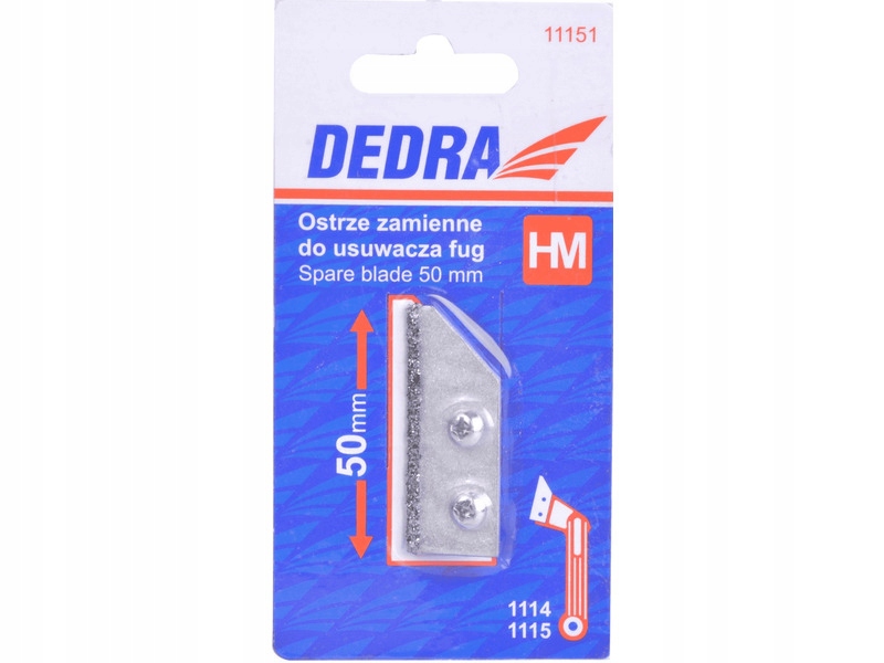 

Ostrze wymienne Dedra 11151