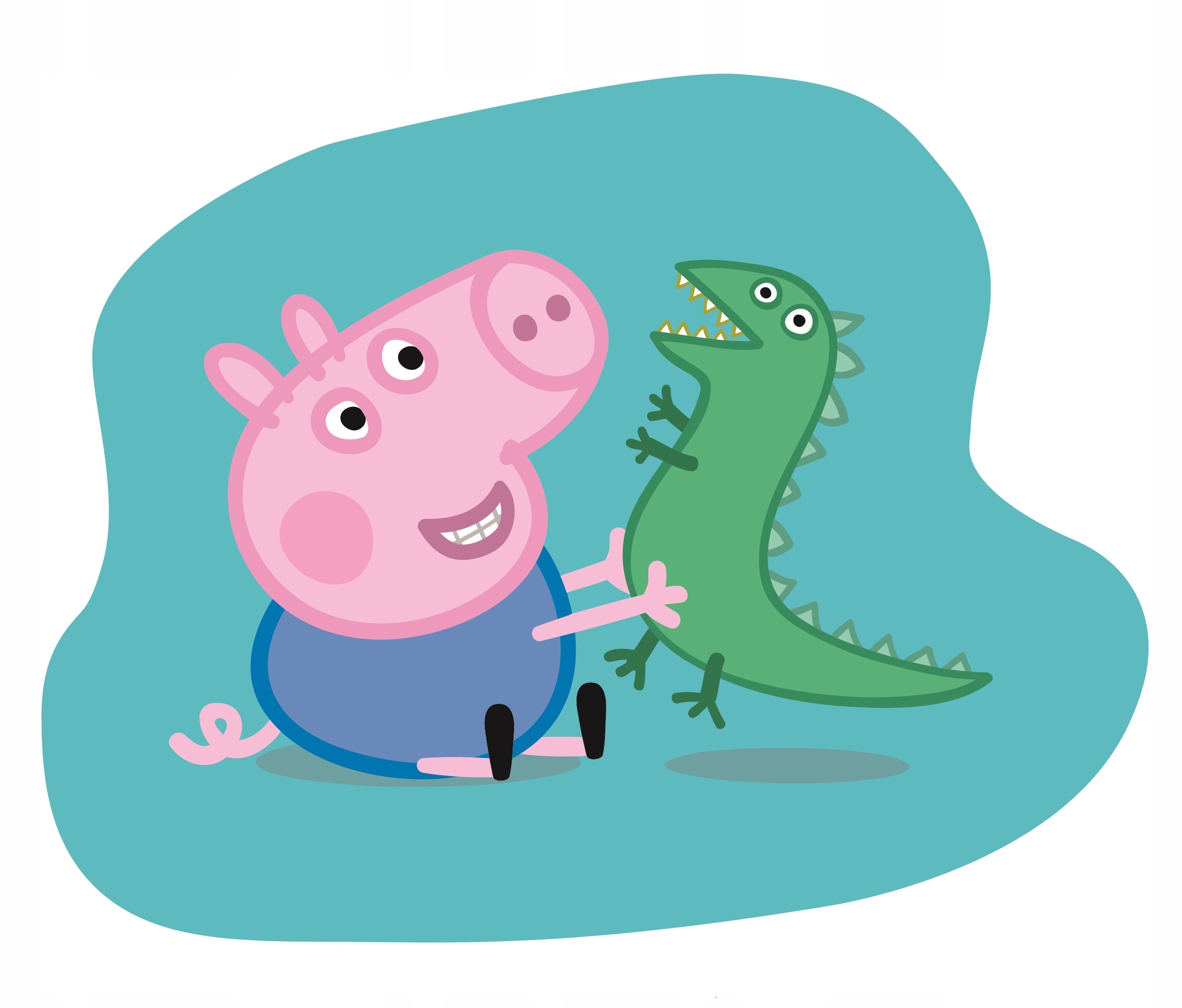 poduszka PRZYTULANKA ŚWINKA PEPPA GEORGE