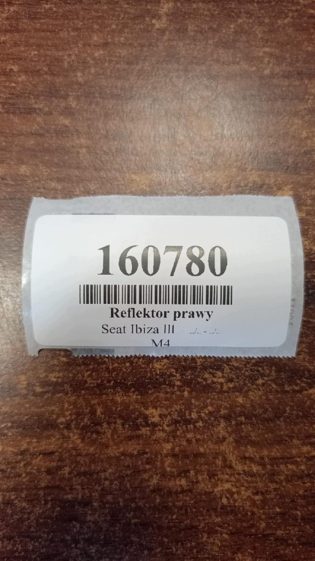 SEAT IBIZA III REFLEKTOR light right front