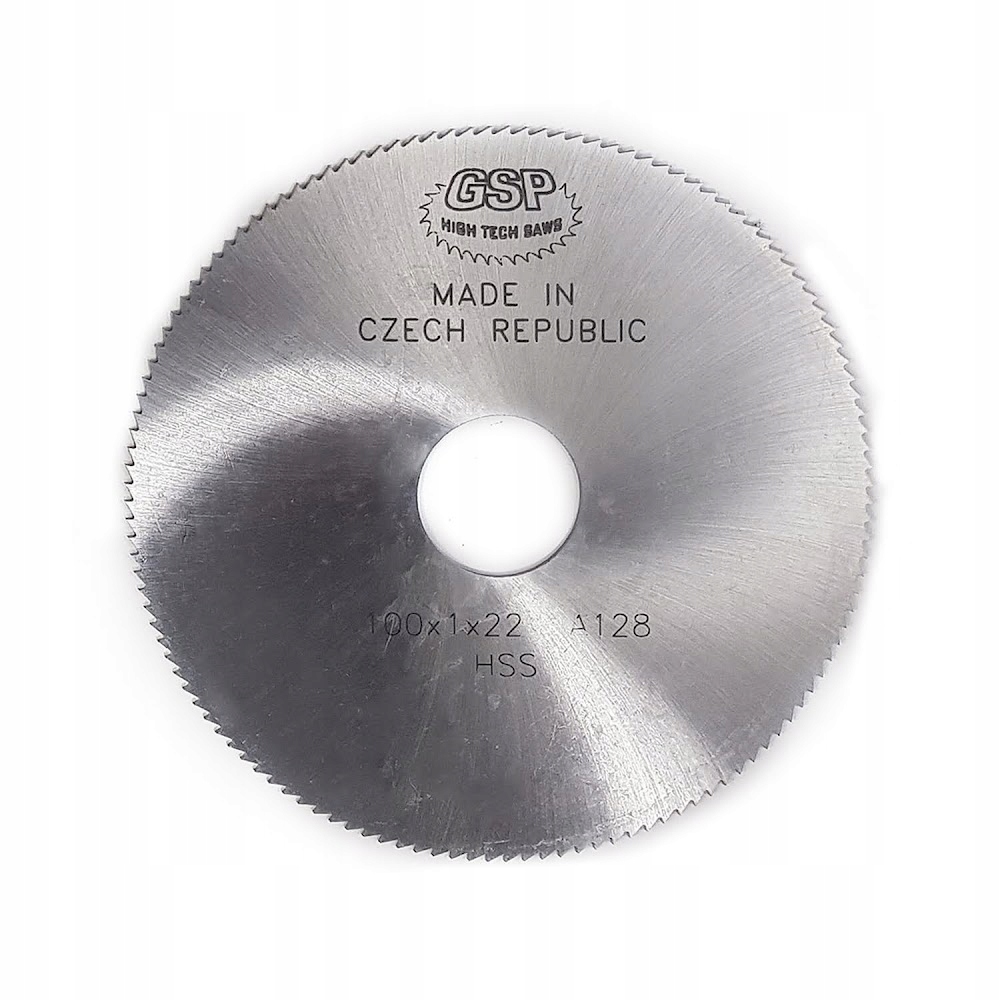 

Frez tarczowo-piłkowy Hss 100x1x22mm, zęby 128A