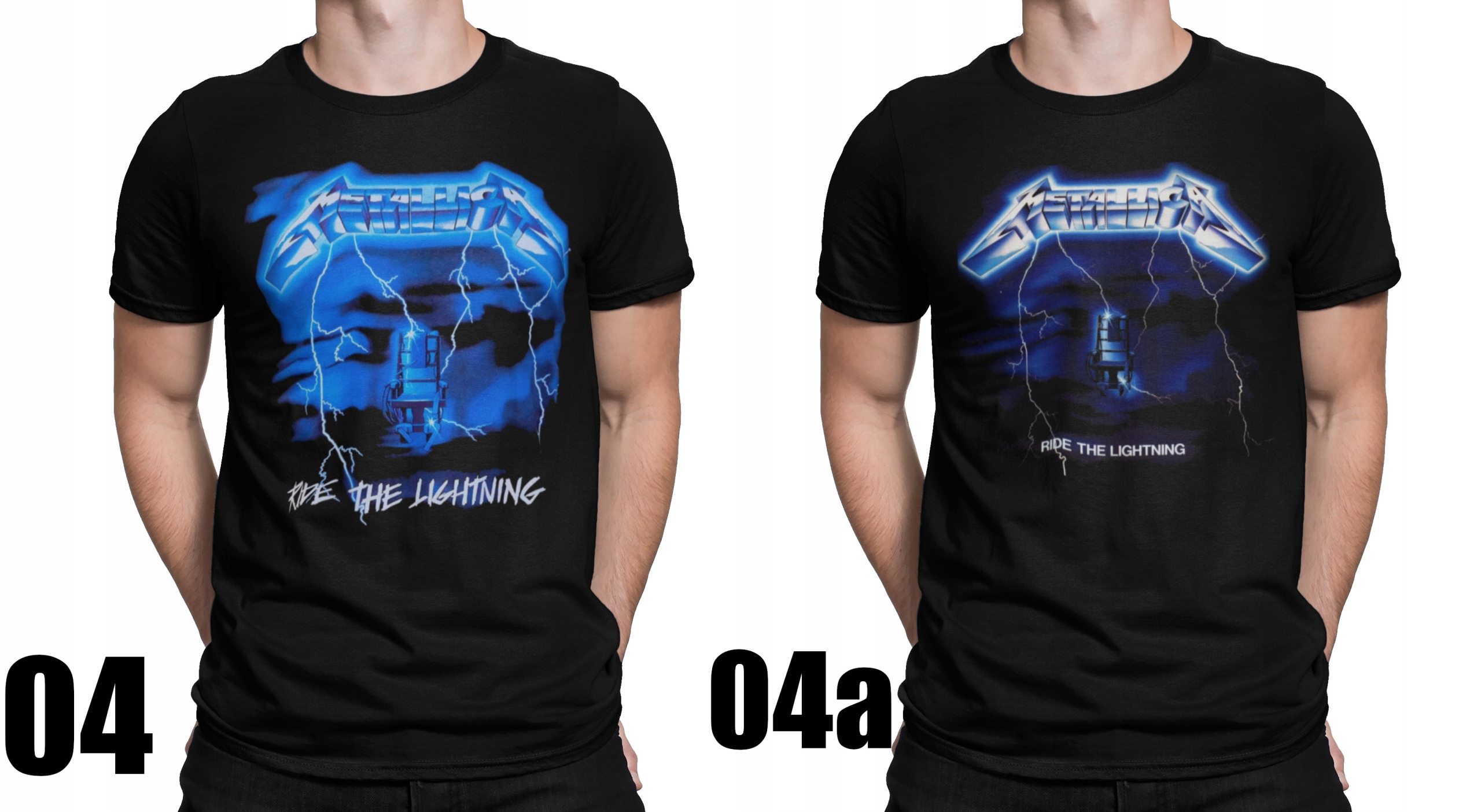 METALLICA METAL T-Shirt Koszulka 30 WZORÓW L Dekolt okrągły