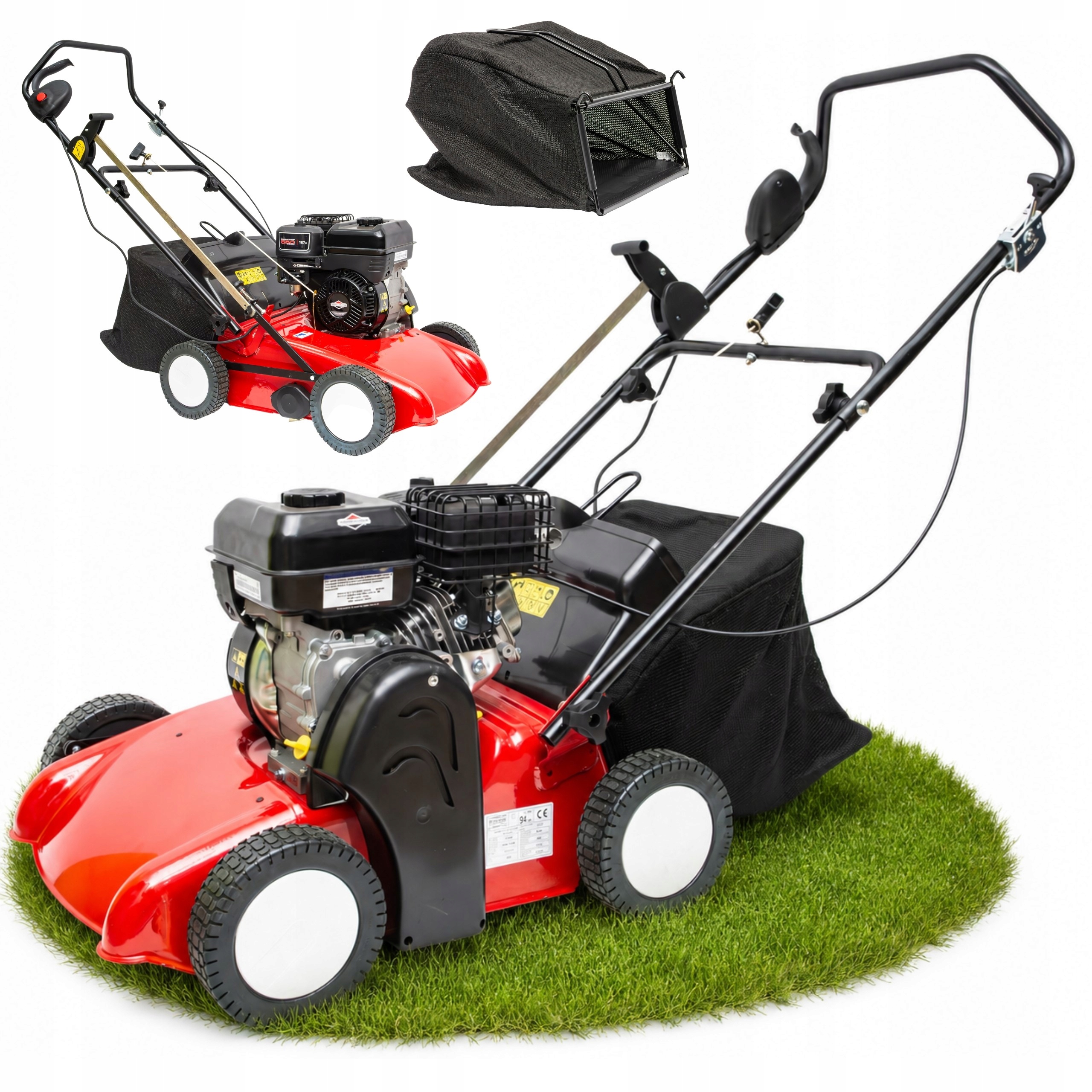 Wertykulator Spalinowy z Silnikiem Briggs & Stratton 550 Series 127cc 28cm