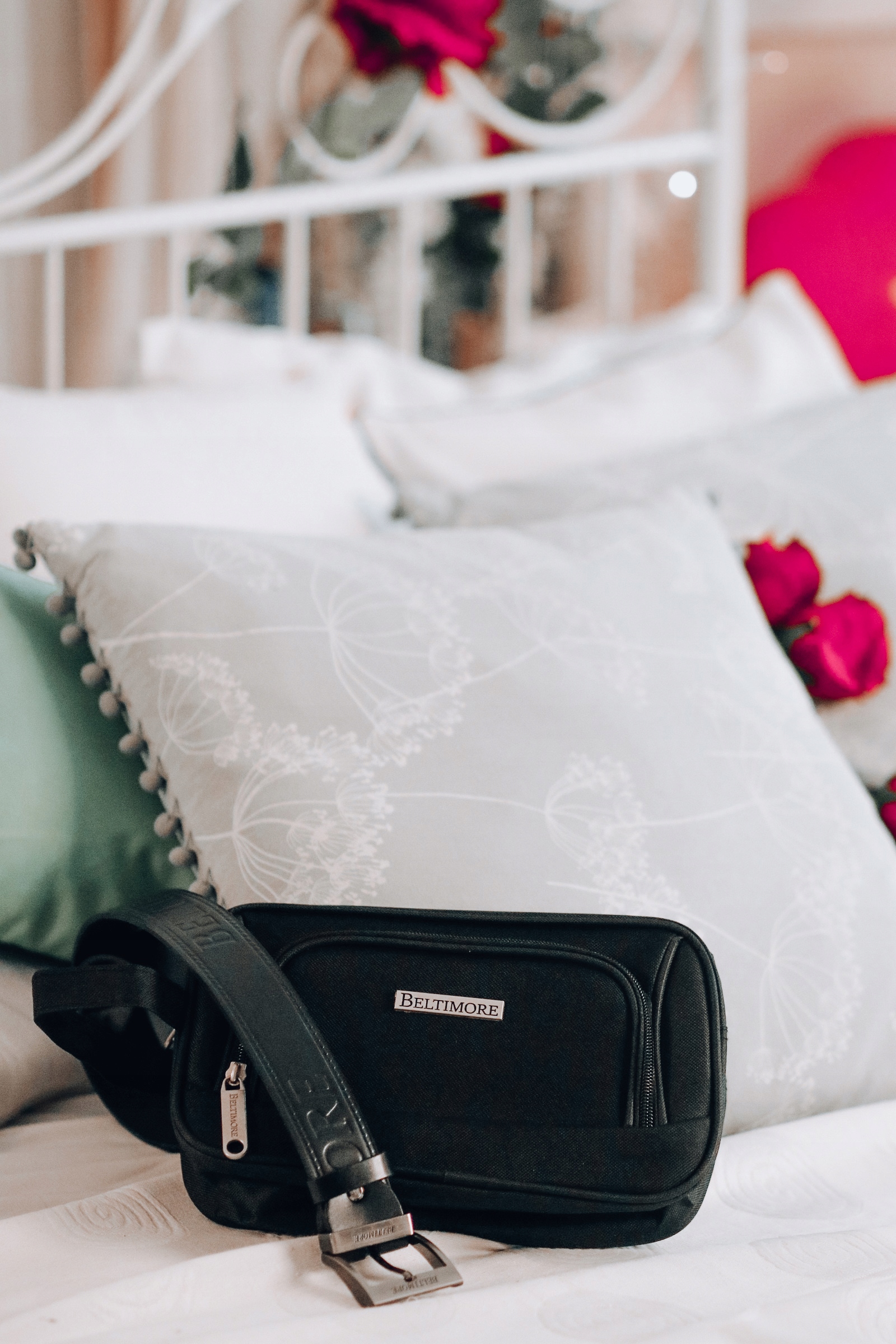 BELTIMORE pasek do spodni skórzany pas skóra r.130 Model 524