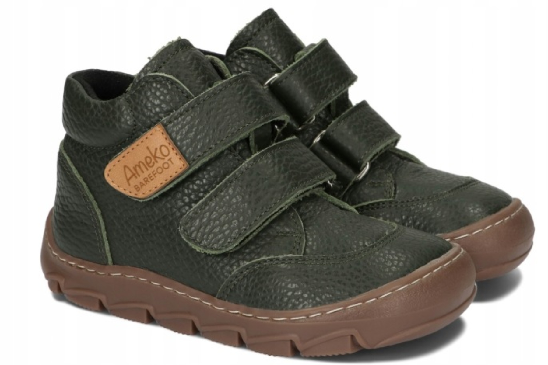 Barefoot Buty Ameko Dziecięce skórzane na jesień Półbuty do Przedszkola 22