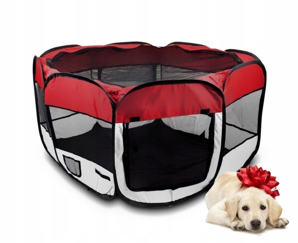 Levně Kotec pro štěňata, koťata – rychlá montáž, přenosnost