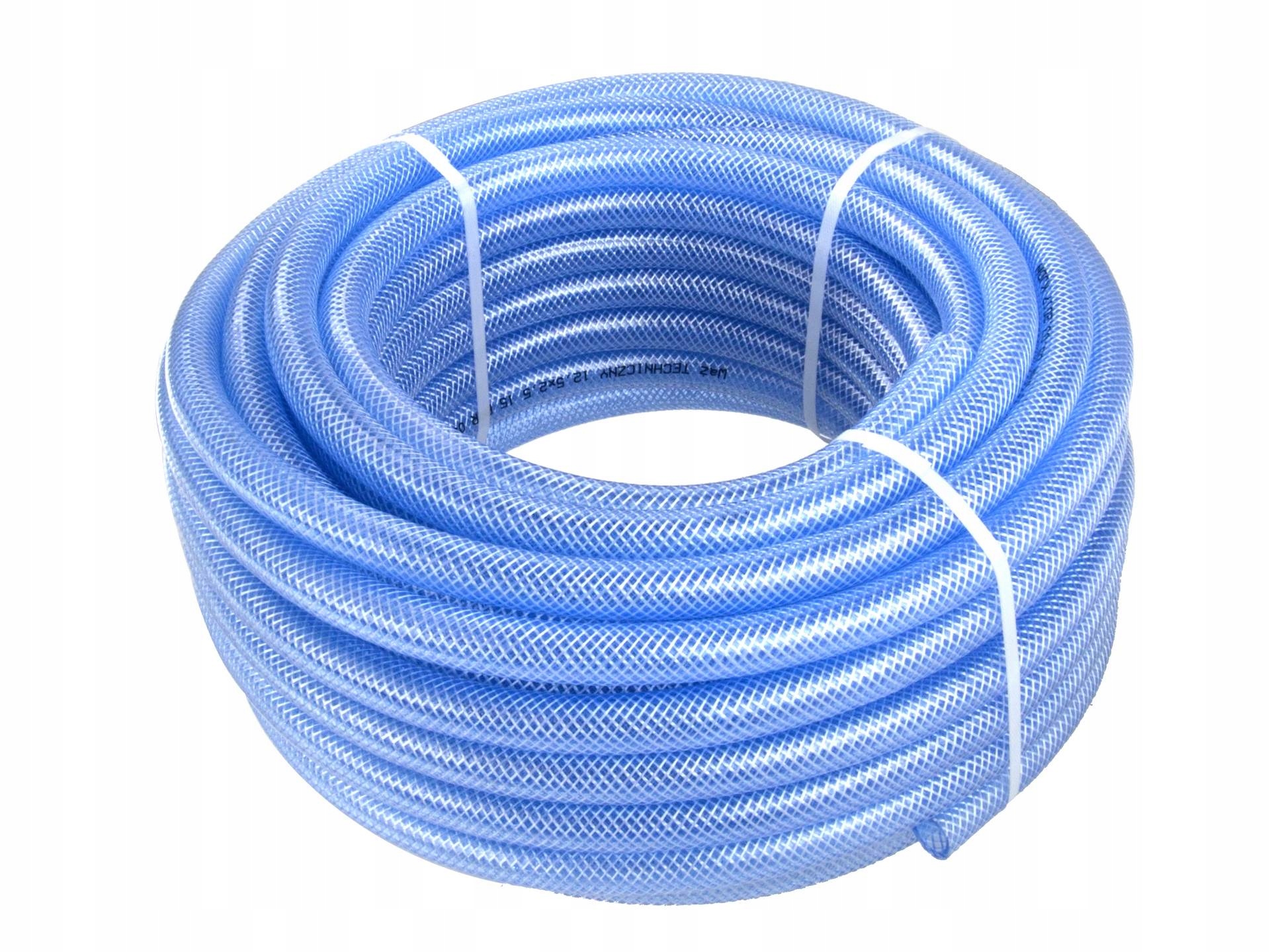 Technická hadice 12,5 x 3 mm, průměr modr. 1 mb (25 m)