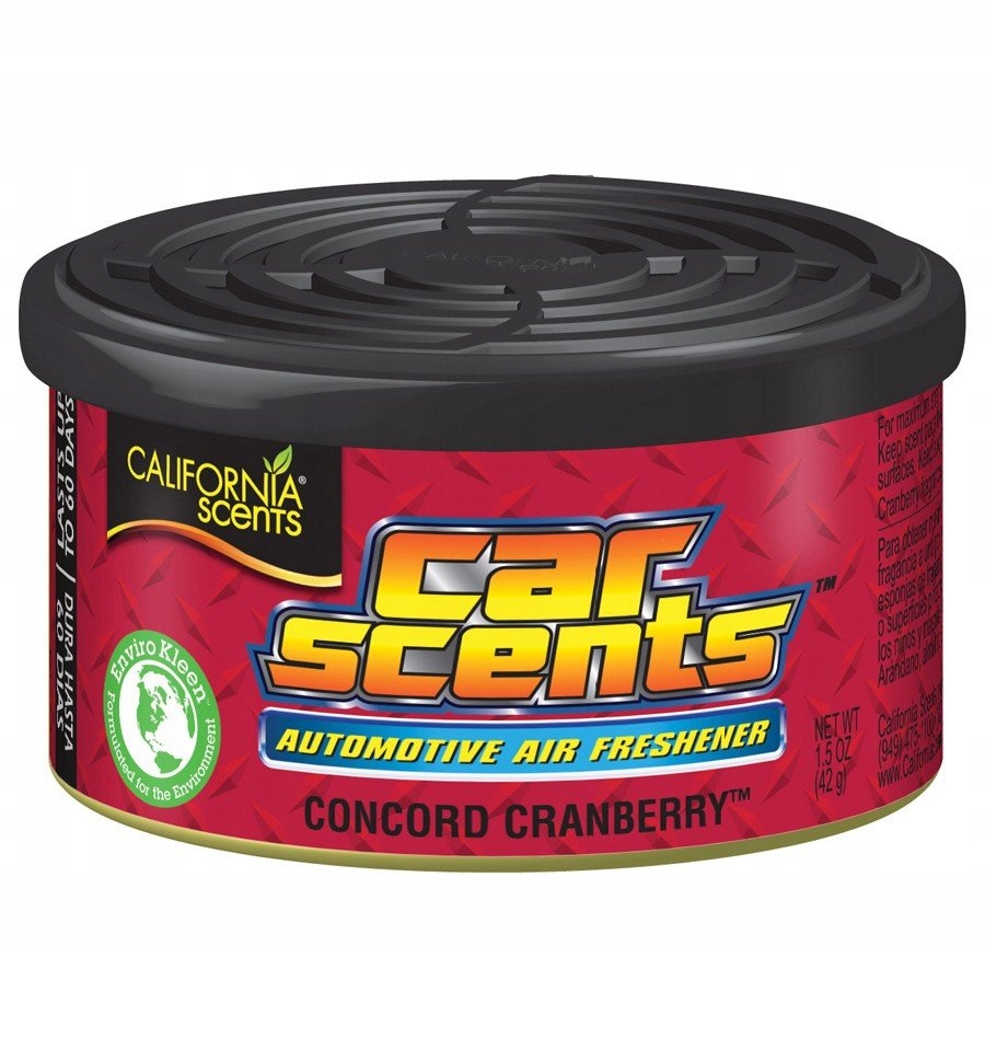 

California Car Scents Zapach Concord Cranberry
