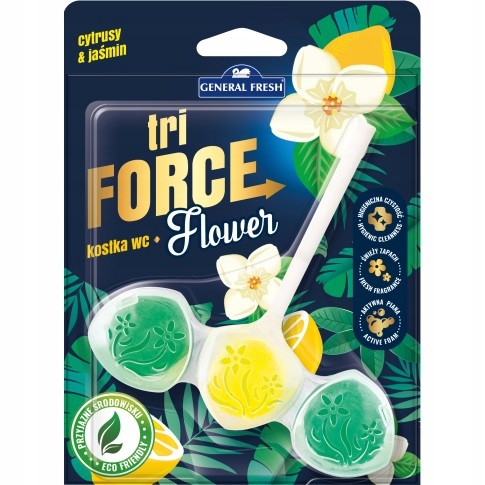 

Tri Force Flower Kostka Wc Cytrusy i Jaśmin 45g