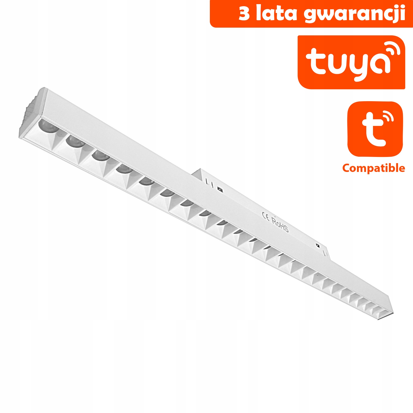 Led lampa s diodami pro magnetické kolejnice DDCX-GS24-436-TY Tuya 24W Bílá C