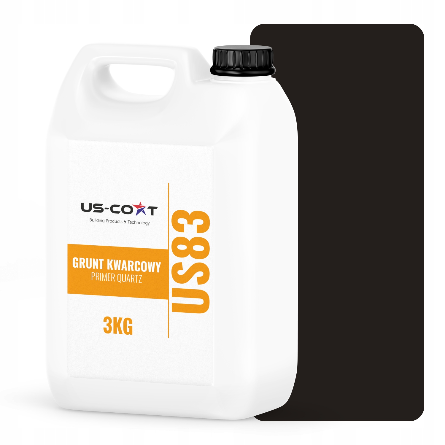 Křemenný Podklad Pod Architektonický Beton, Barva Černá RAL9005 3 Kg