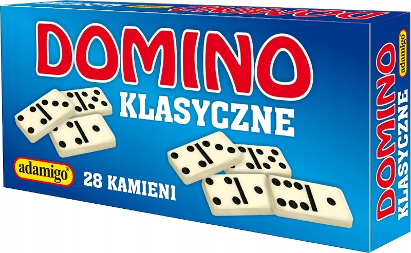 Domino Gra Dla Dzieci I Dorosłych Rodzinna Zabawa Logiczna 5+ Adamigo