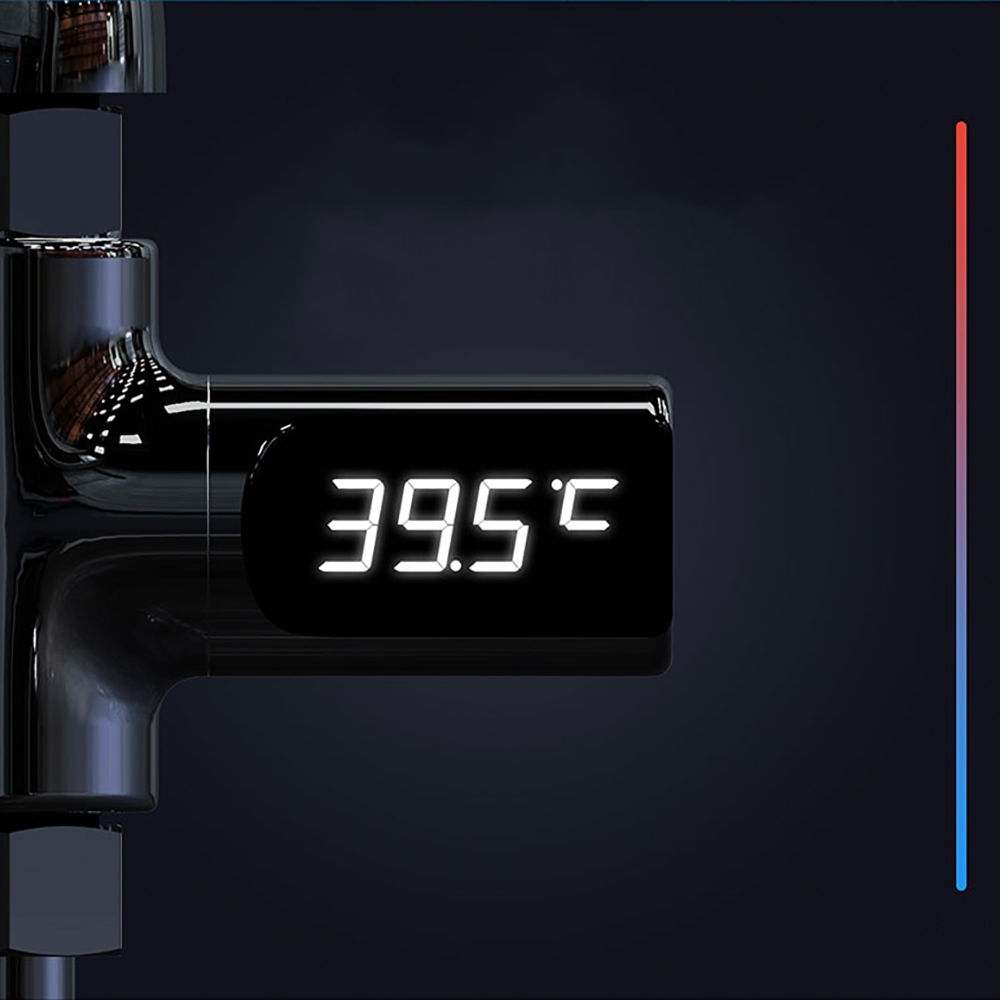 MOZOS BD-LS-01 TERMOMETR DO KĄPIELI PRYSZNIC WANNA PRYSZNICOWY WANNY POMIAR Kolor dominujący srebrny