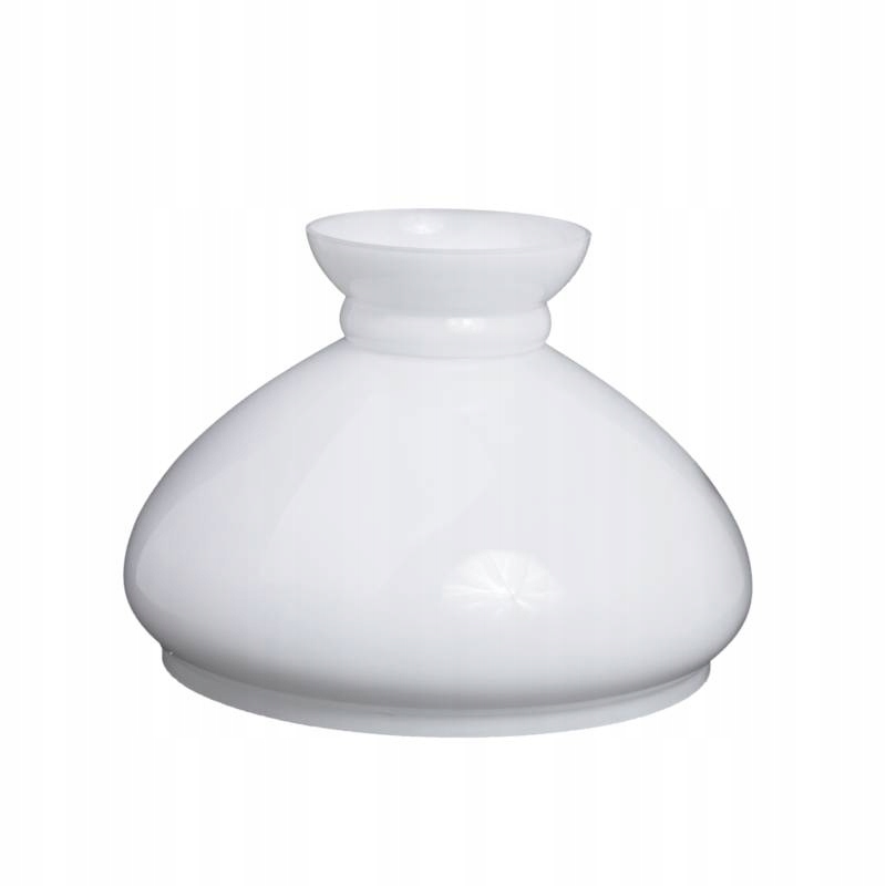 Klosz lampa naftowa 4406 biały błyszczący otw. mont. 23,3 cm