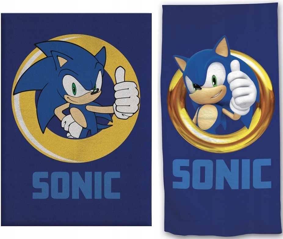 

Koc Kocyk Narzuta Ręcznik Sonic The Hedgehog