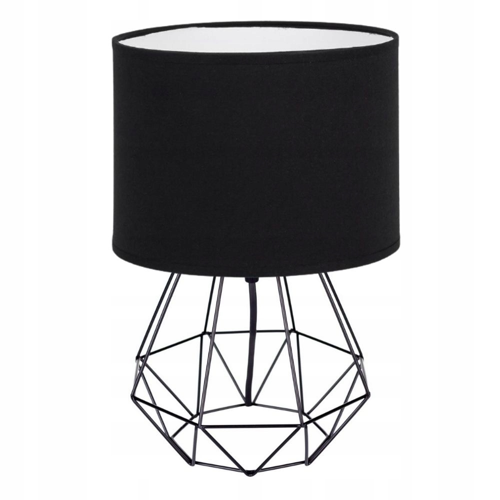 2 LAMPKI NOCNE STOŁOWE BIURKOWE ABAŻUR WALEC LED Marka Moonlight