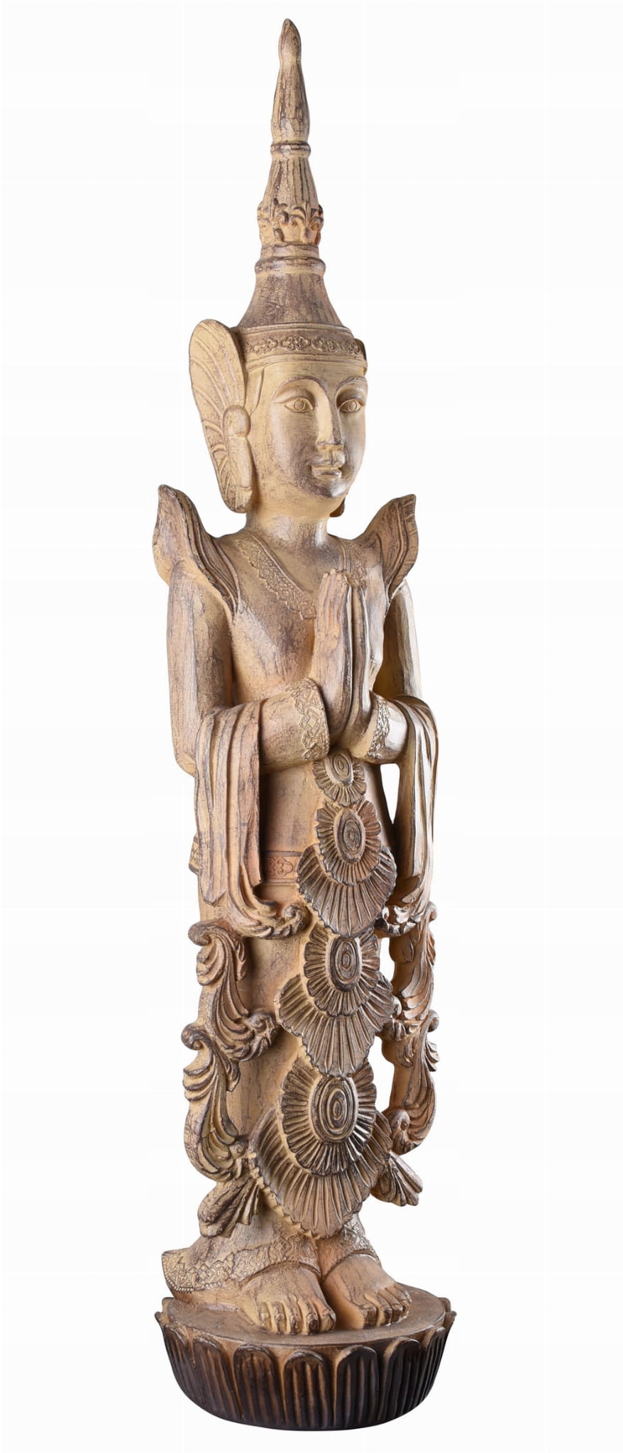 Wysoka Rzeźba Stojący Budda Feng Shui Budda 96cm