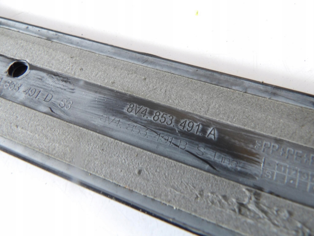 AUDI A3 8V HATCHBACK mouldings threshold S-LINE 8V4853491A