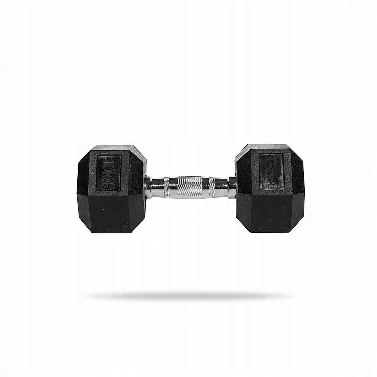

Hantel heksagonalny siłownia CrossFit GymBeam 10kg