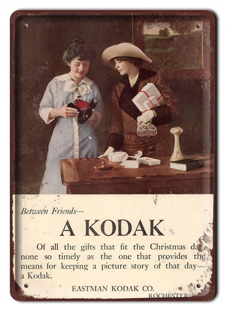 Kodak Metalowy Szyld Plakat Vintage Retro #08491