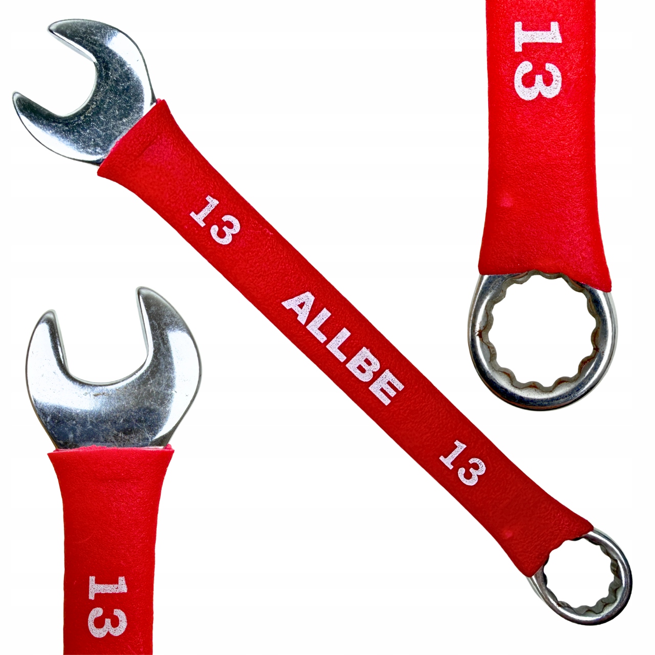 Klucz Płasko Oczkowy 13mm Stal Crv Klucze Płasko Oczkowe Cr-V Mocny Solidny