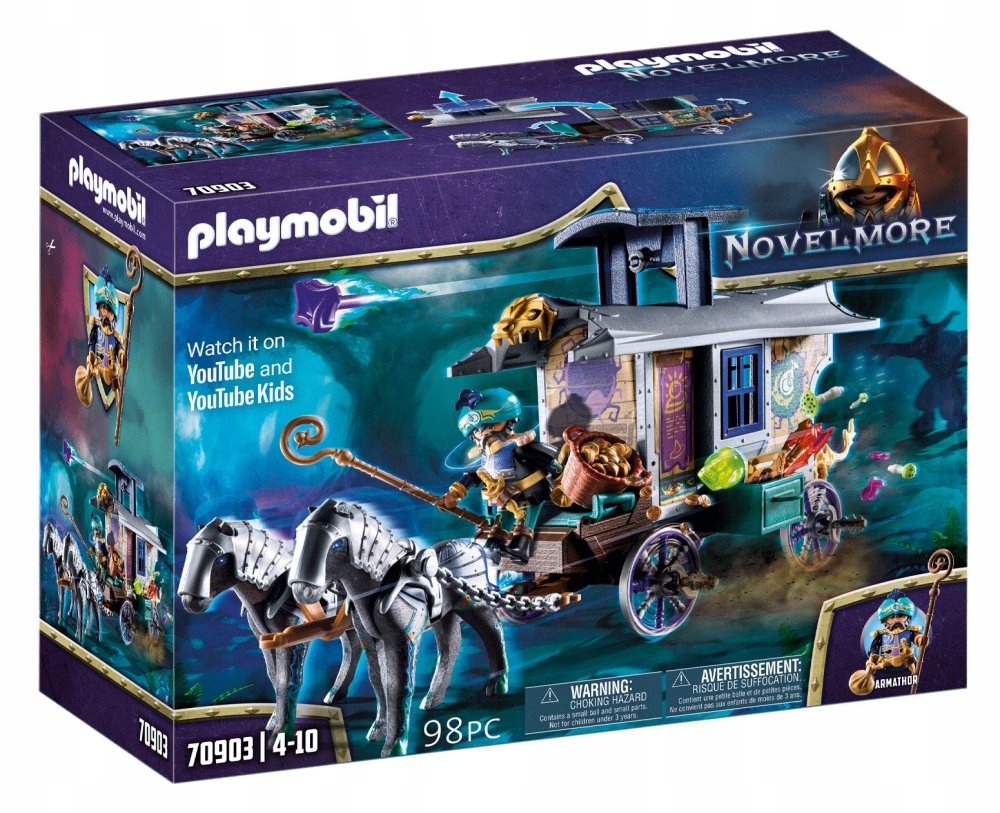 

Playmobil Zestaw Violet Vale Wóz Kupiecki 70903