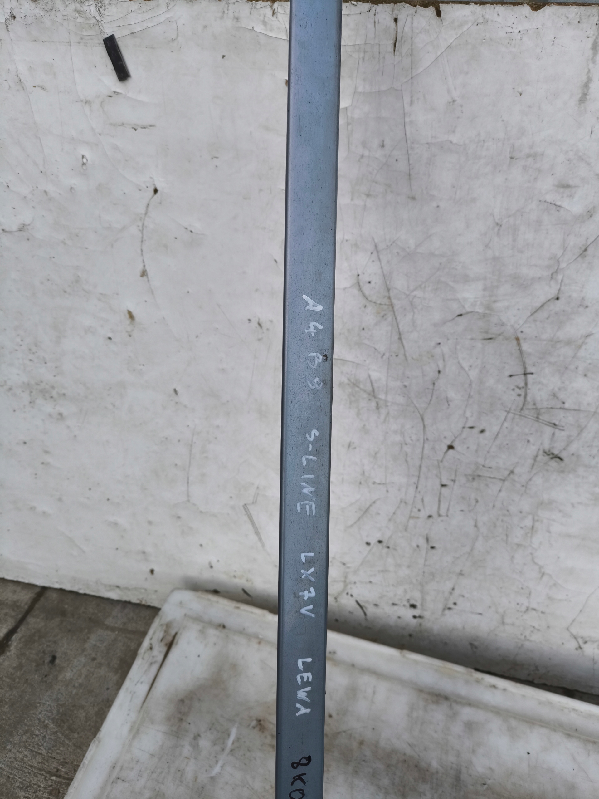moulding threshold left AUDI A4 B8 S LINE 8K0854931A LX7V original !!!