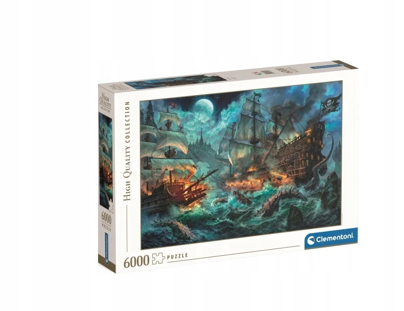 PUZZLE 6000 EL BITWA PIRATÓW CLEMENTONI 36530