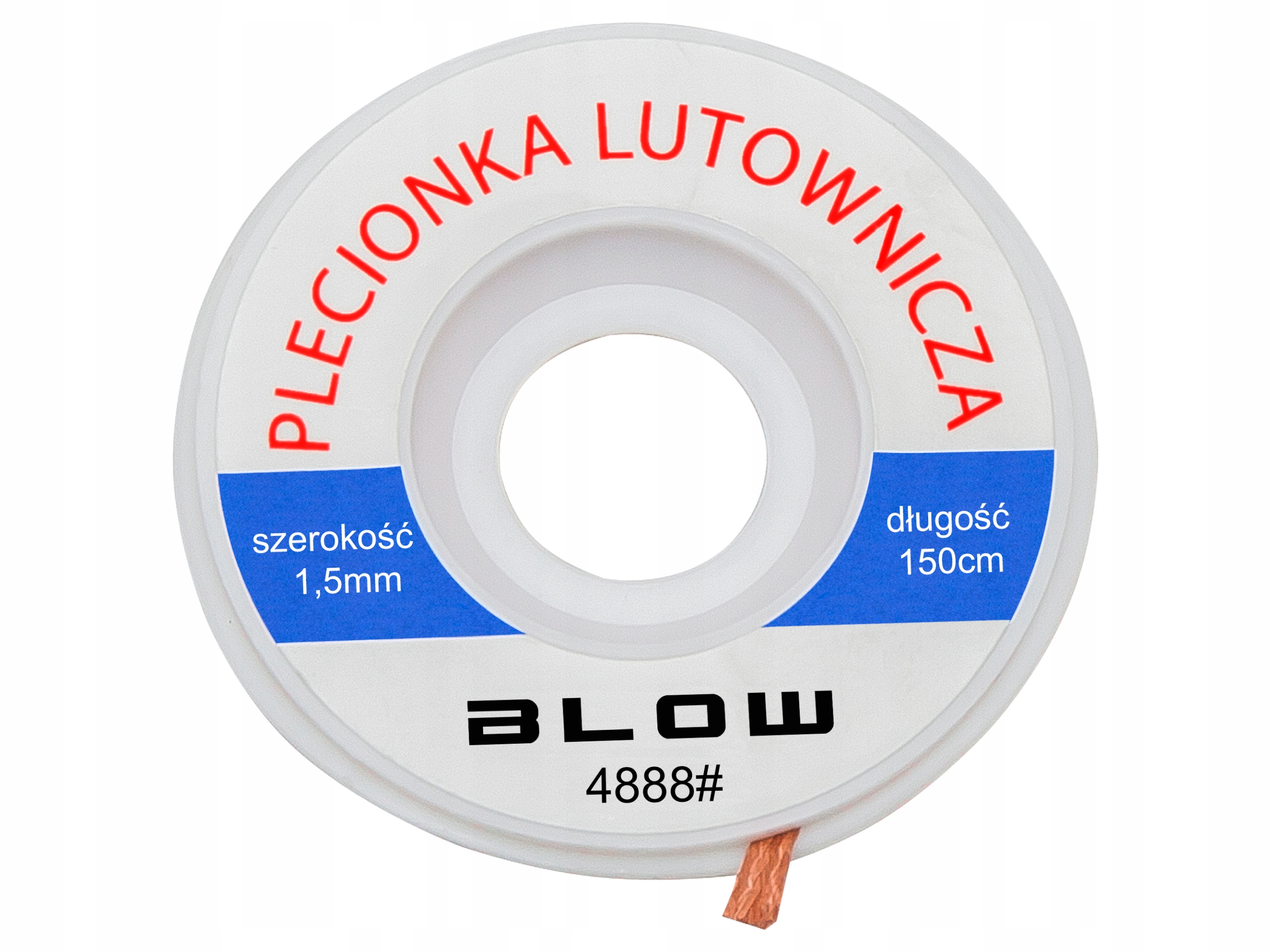 

Plecionka do odsysania cyny Blow taśma 1,5mm 1,5m
