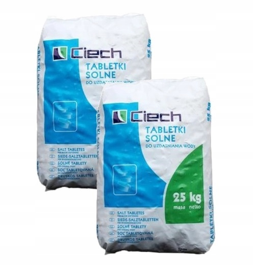 

Sól tabletkowana do stacji uzdatniania Ciech 25kg