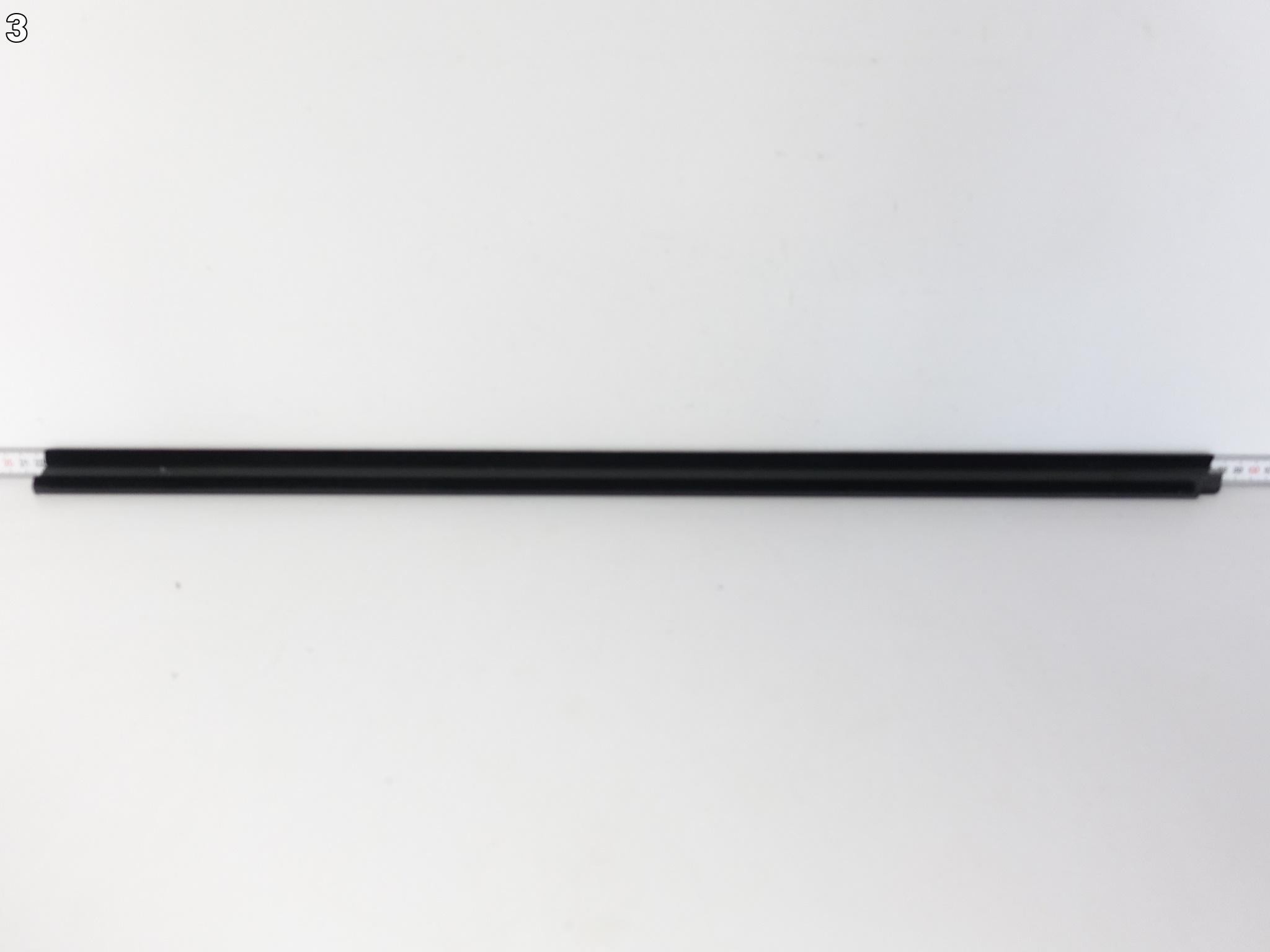 SUZUKI ALTO VII 09-15 moulding dust windows door right front originál