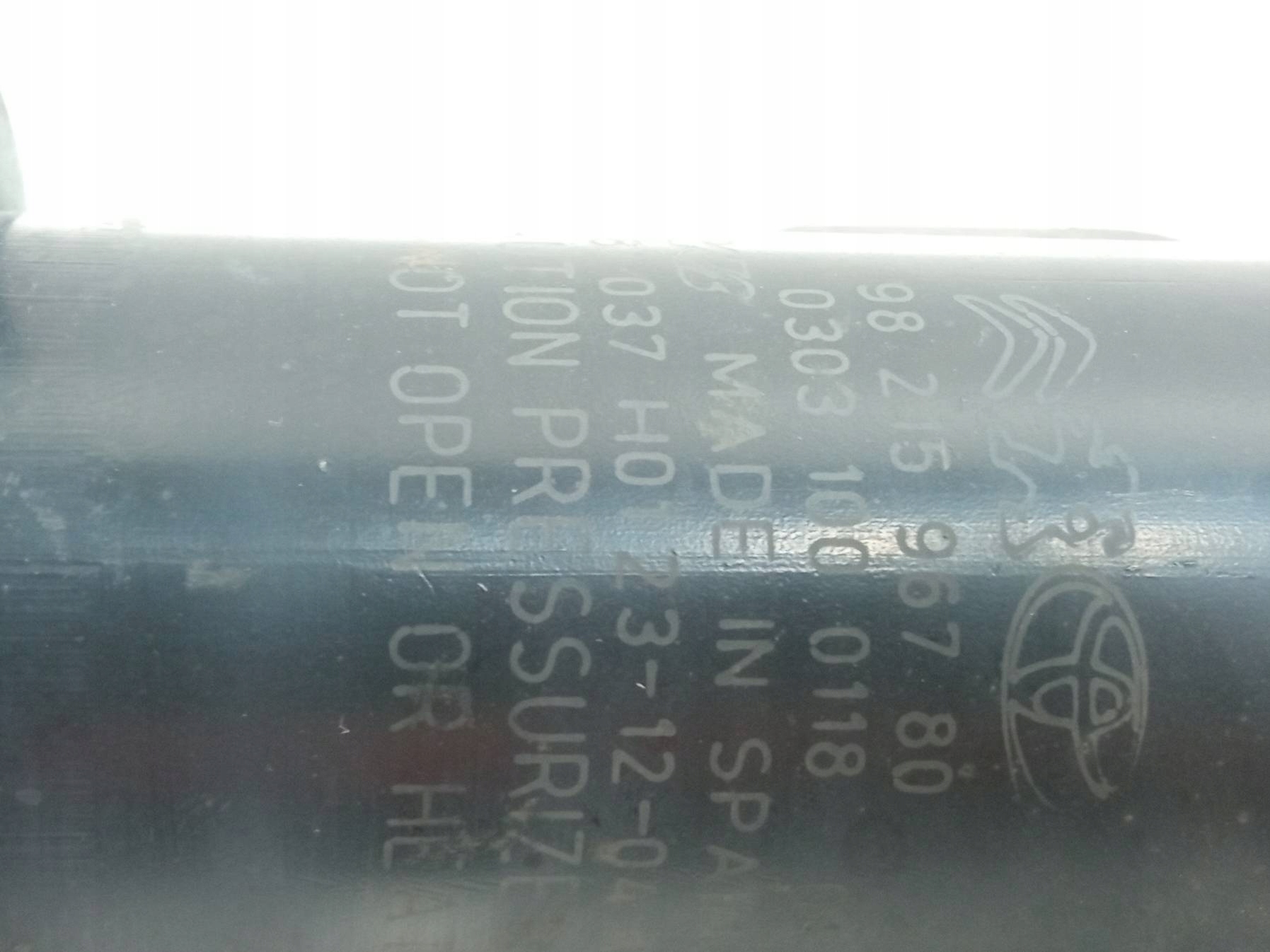 shock absorber front 2.0 HDI 177 KM EXPERT PROACE 9821596780 Citroen Jumpy III