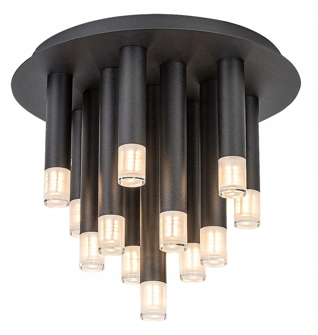 Moderná stropná lampa Ramira Rabalux čierna 13xG9 5W