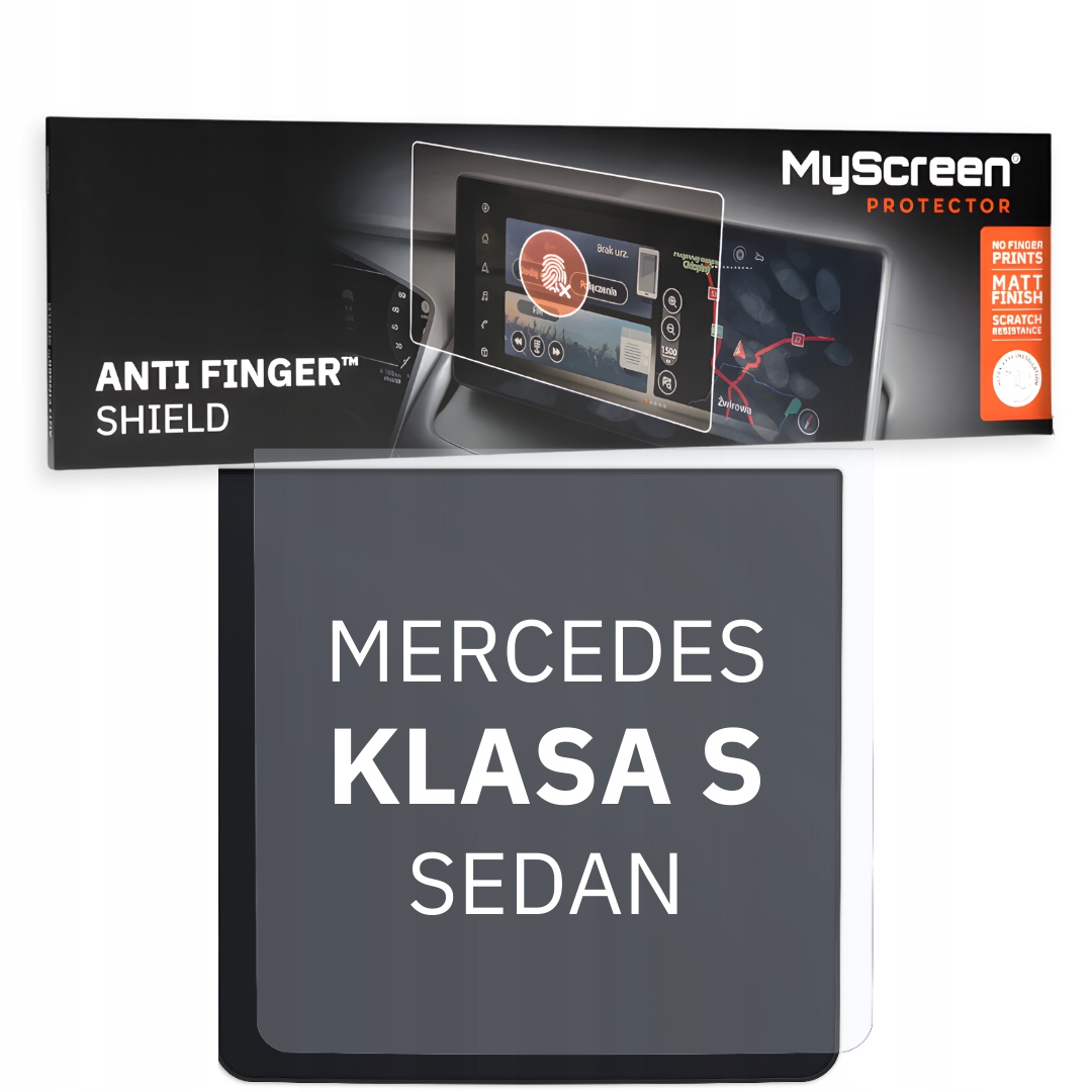 Matná fólie pro Mercedes Klasa S Sedan 2020 MyScreen