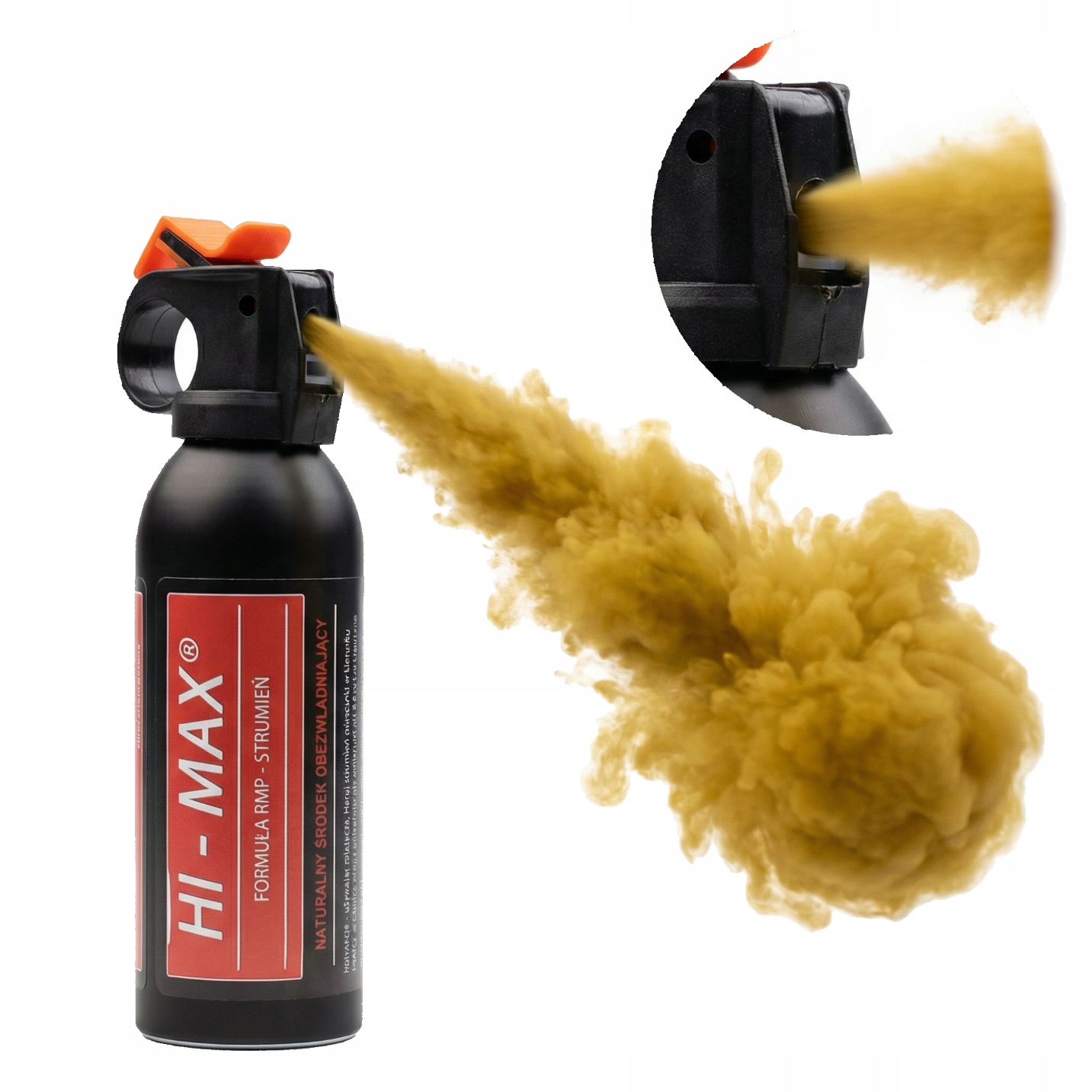 Gaz Pieprzowy Łzawiący Hi-max 550ml Gaśnica G037