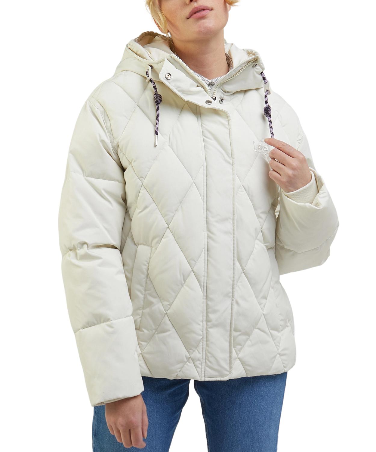 Kurtka Lee Short Puffer 112341600 LQ52EVA74 Ecru L