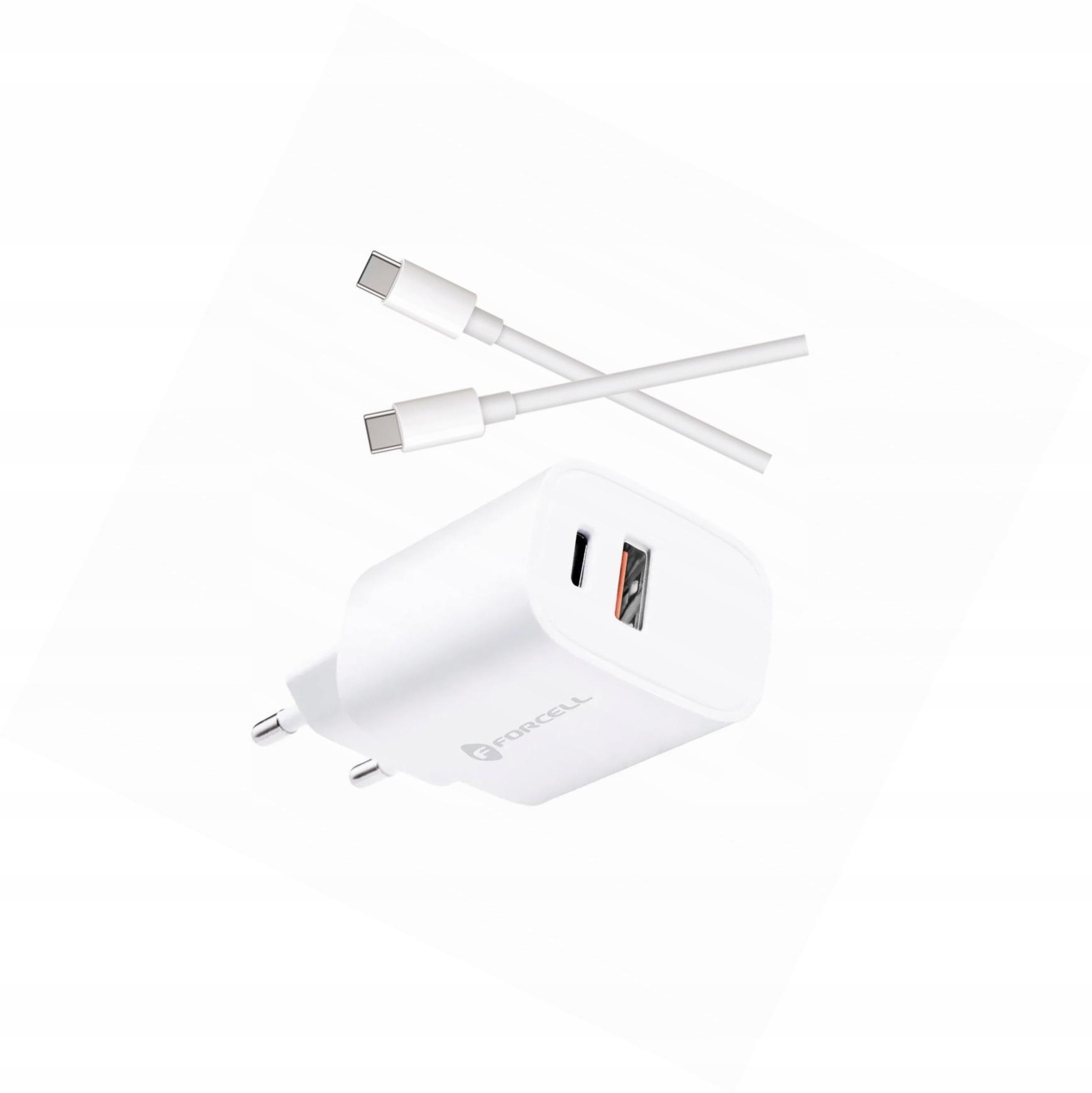 Szybka ładowarka 30W 2 wejścia z kablem Usb-c do Realme 14 Pro Plus 5G
