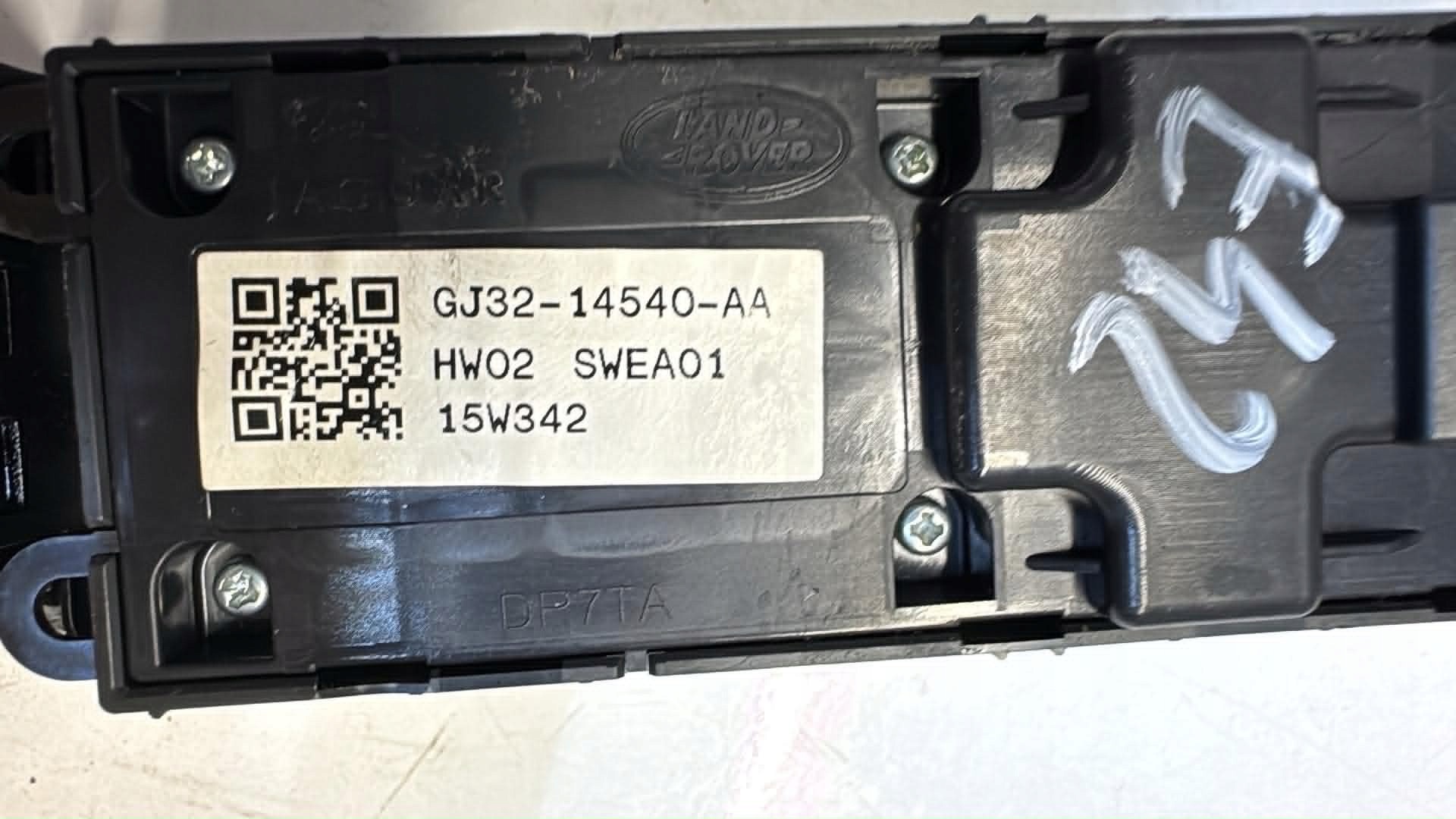 Land Rover Range Rover Evoque L538 window control switch GJ3214540AA 2015-2019