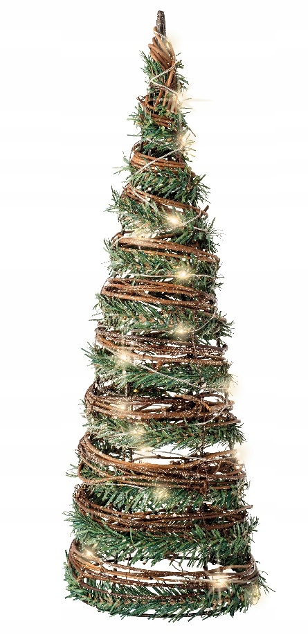 

Drzewko Choinka Zielona Ozdoba Świąteczna Led 40CM