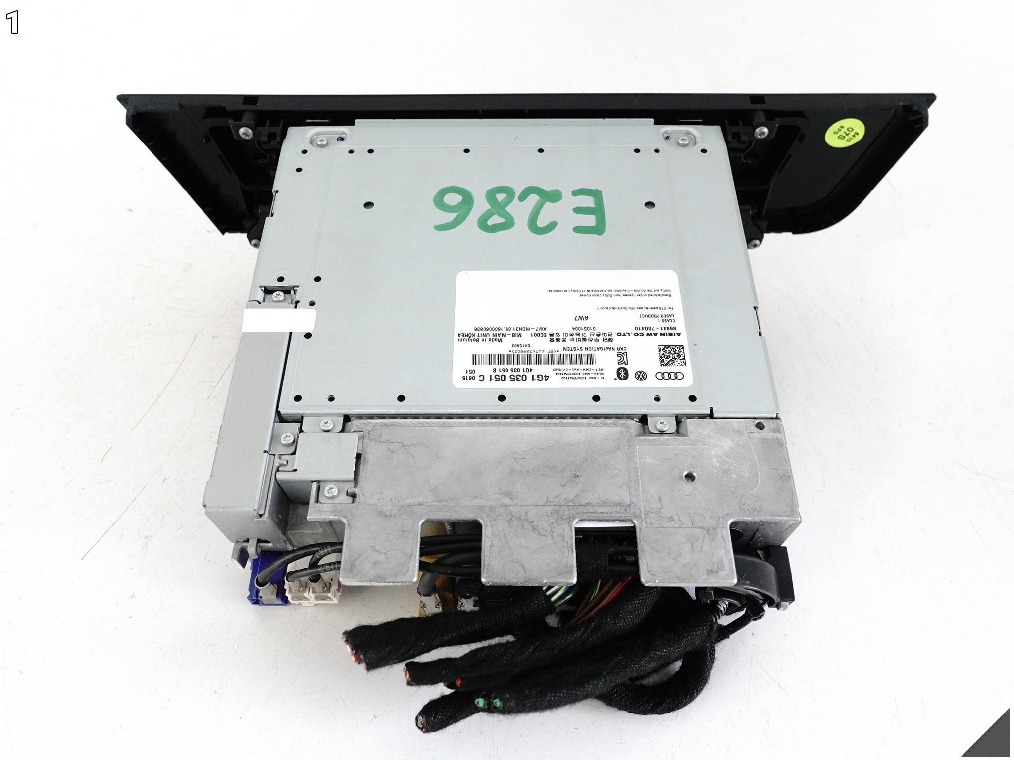 AUDI A6 S6 4G0 A7 4G8 C7 LIFT 14-18 navigation player SD MIB-MAIN UNIT 36KM