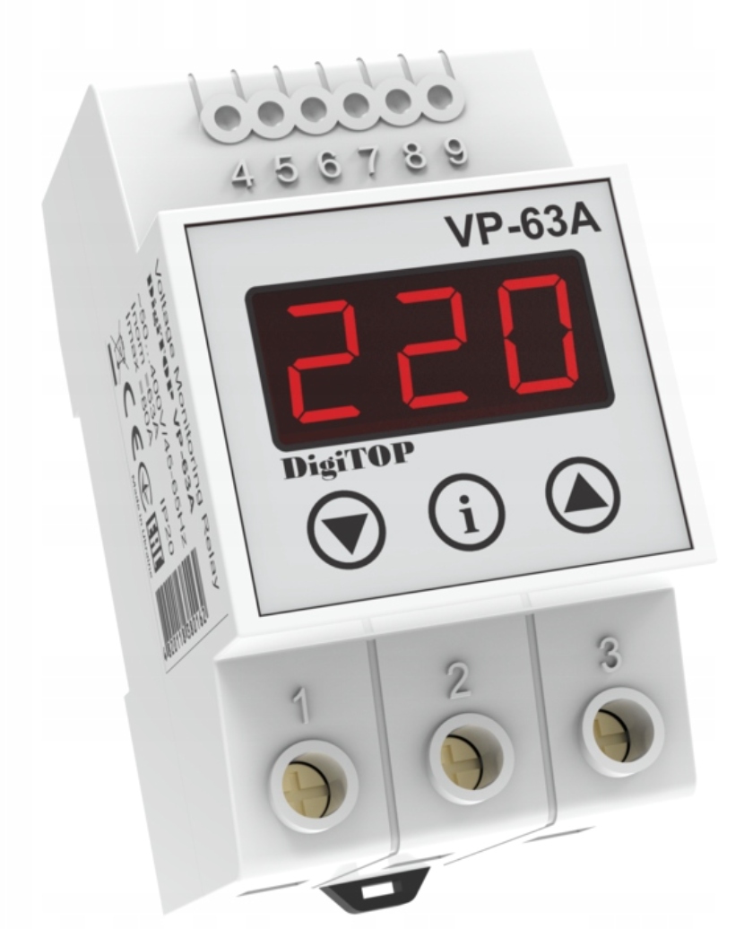 Napěťový Relé DigiTOP VP-63A