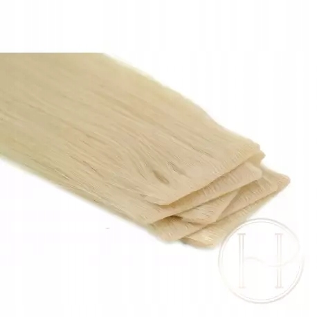 Goldline 40CM Přírodní Vlasy Tape On skin slovanské s imitací kůže