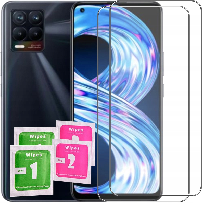 

2x Szkło Hartowane Szybka Do Realme 8 8 Pro